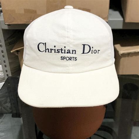 dior man cap|vintage christian Dior hat.